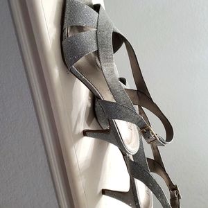 Aubrey Lynn 10M Silver Sandal